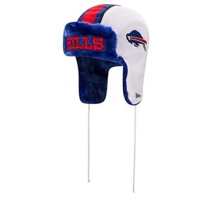 Buffalo Bills Helmet Head Trapper knit hat from New Era